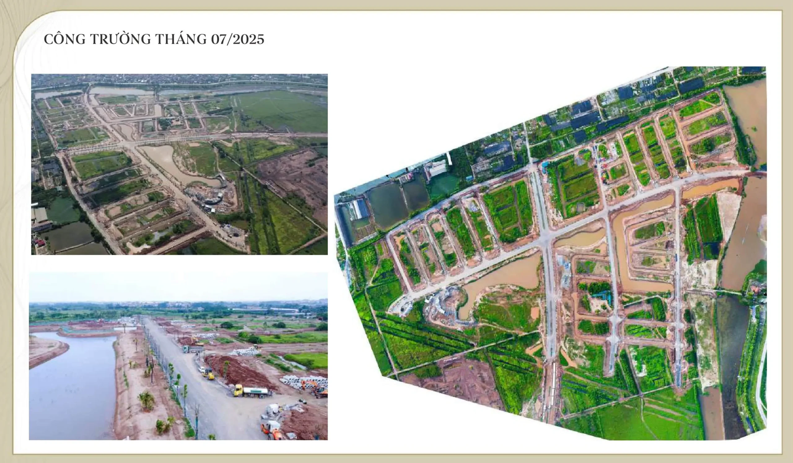 Tiến độ thi công giai đoạn 1