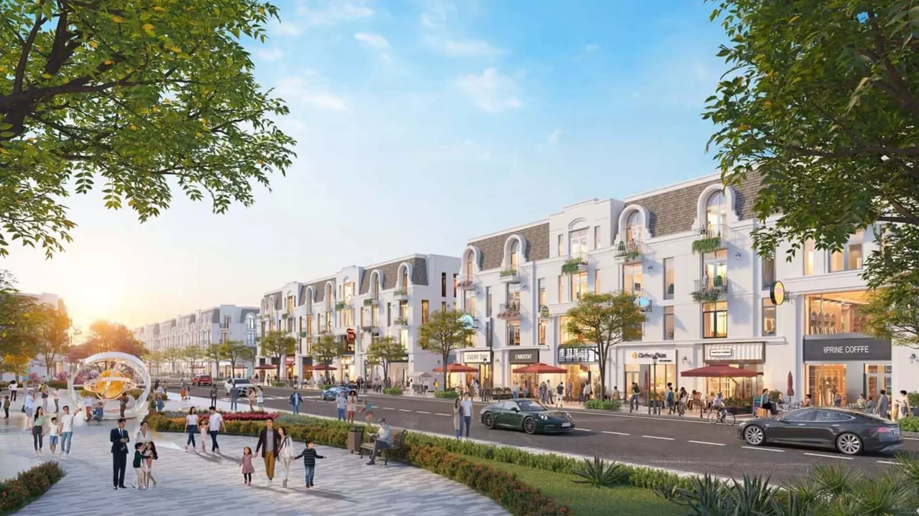 Nhà phố Liền kề dự án Alluvia City Xuân Cầu