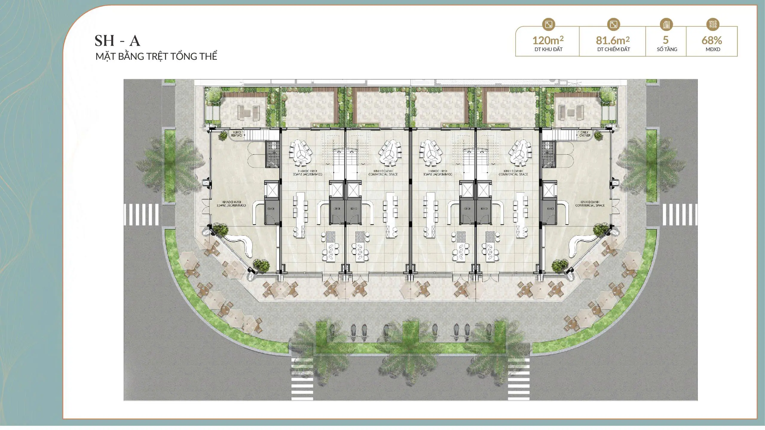 Shophouse dự án Alluvia City Xuân Cầu 7 SHOPHOUSE THƯƠNG MẠI