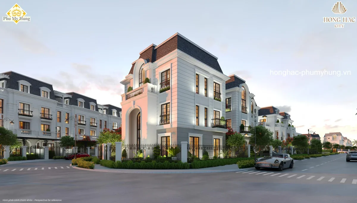 Dự án Hồng Hạc City của Phú Mỹ Hưng tại Bắc Ninh năm 2026 26 Căn góc biệt thự đơn lập