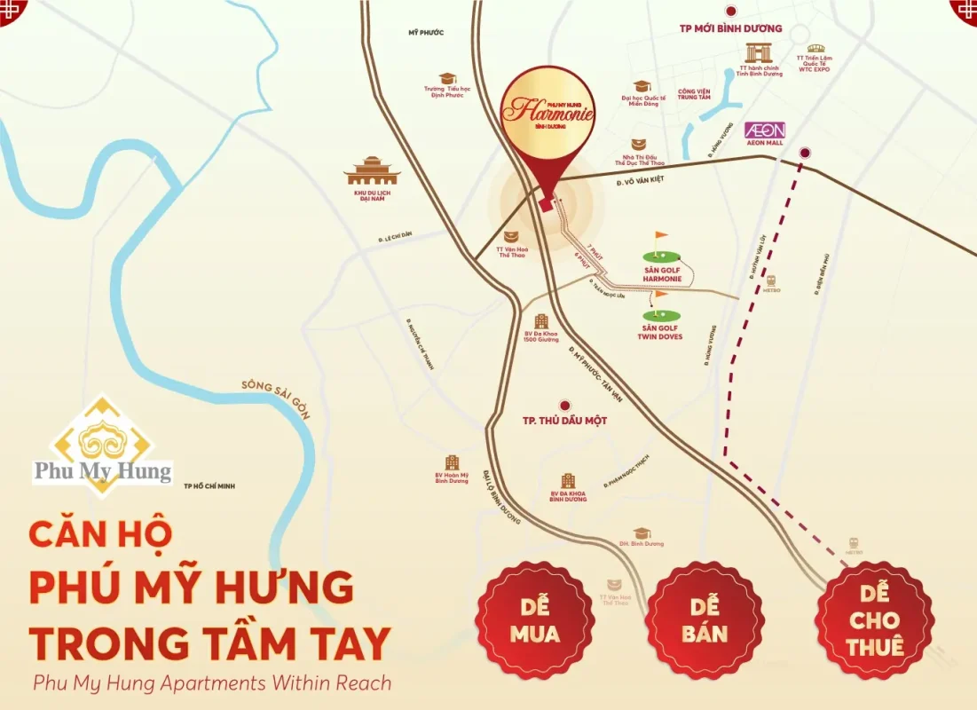 The Harmonie Phú Mỹ Hưng Bình Dương: Khu Căn Hộ Cao Cấp Mang Phong Cách Resort Giữa Lòng Thành Phố Công Nghiệp 10 pmh the harmonie binh duong 5